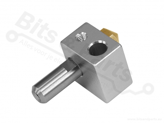 Heat block MK10 met heat break en nozzle 0,4mm